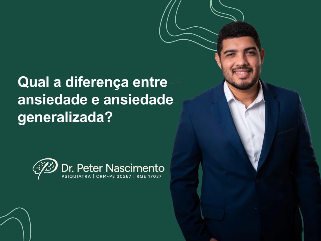 Qual a diferença entre ansiedade e ansiedade generalizada?